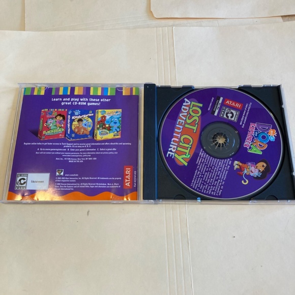 Vintage 2003 Dora The Explorer Lost City Adventures PC CD ROM Game - Picture 3 of 4